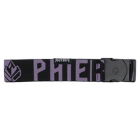 Dadsphelt Elastic - Phieres - Black Lav Frost - Textilgürtel