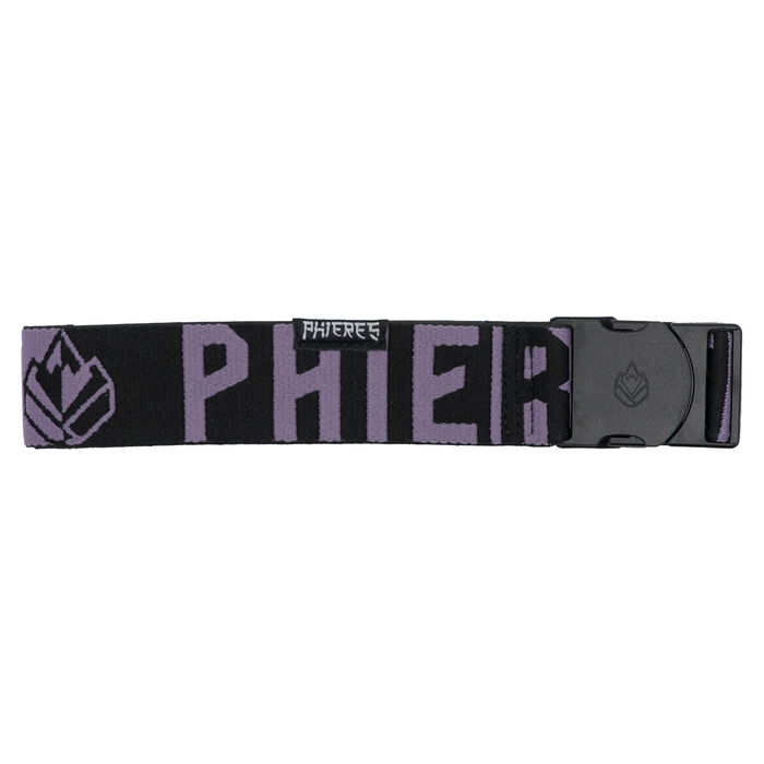 Dadsphelt Elastic - Phieres - Black Lav Frost - Textilgürtel