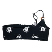 Pescaiaph One Shoulder - Phieres - Black White - Bikini Top
