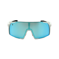 Phingsuit Youth - Phieres - White/Ice Blue Mirror - Sportbrille