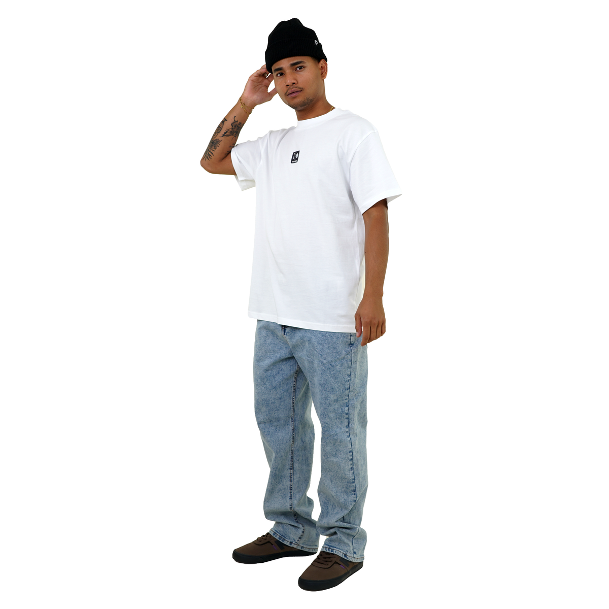 Skulleph - Phieres - Bright White - T-Shirt