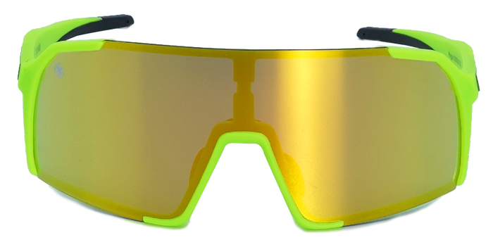 Phingsuit Youth - Phieres - Lime/Gold Mirror - Sportbrille