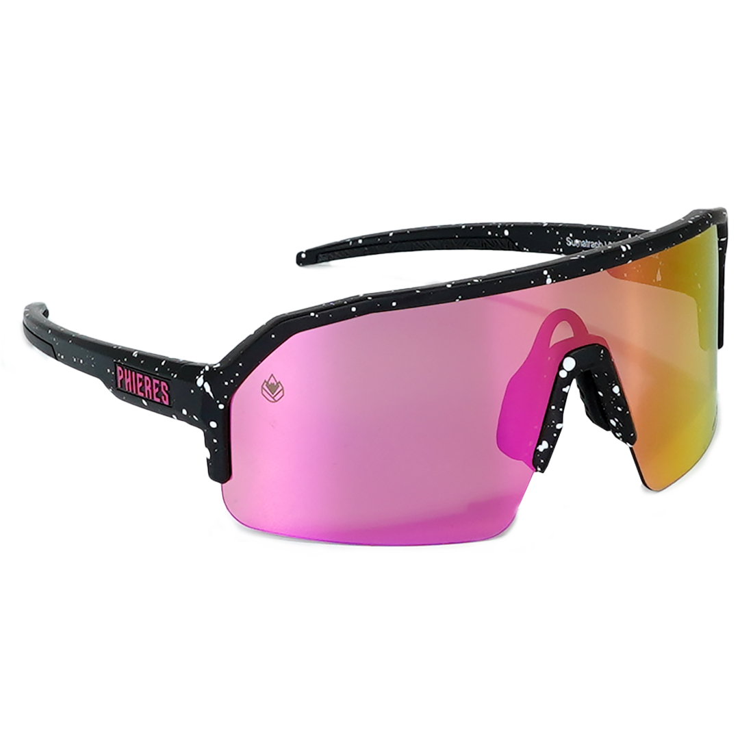 Sumatraph - Phieres - Splatter BLK/Pink - Sportbrille