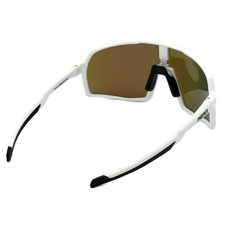 Tawonph - Phieres - White/Ice Blue Mirror - Sportbrille
