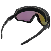 Sharkbiteph Plus - Phieres - Matt Black Splashes/ Pink Lens Full Revo Green - Technische Sonnenbrille