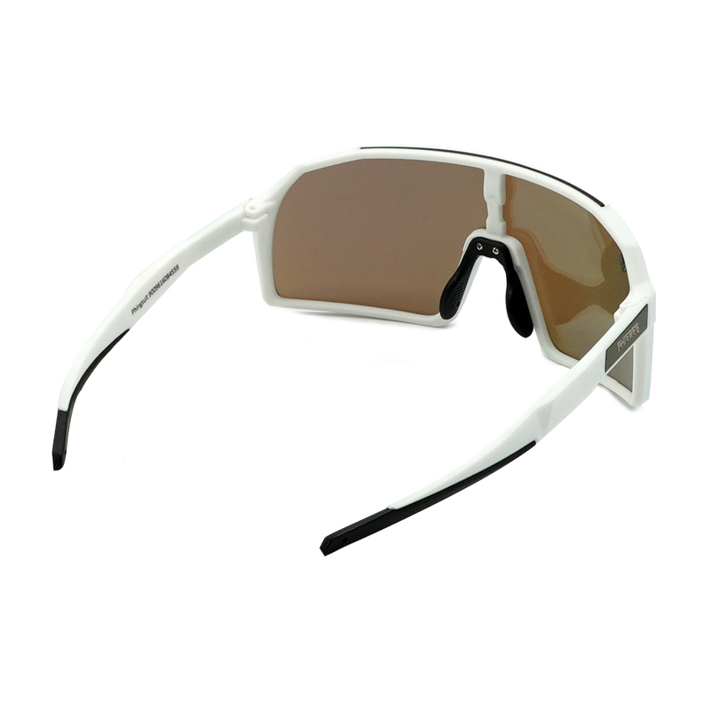 Phingsuit Youth - Phieres - White/Ice Blue Mirror - Sportbrille