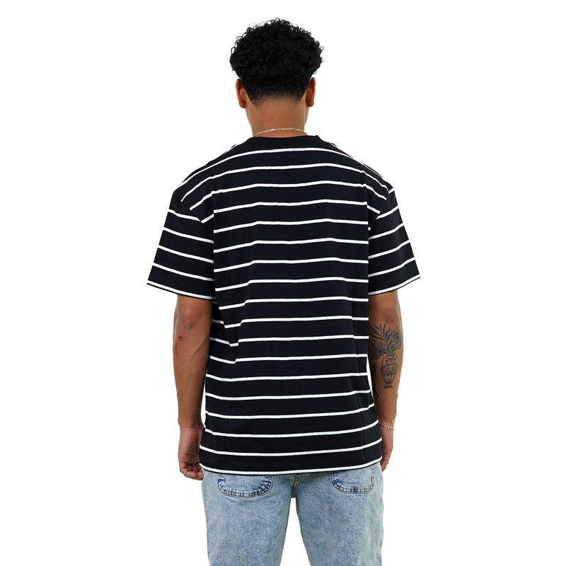 Striphed - Phieres - Black - T-Shirt