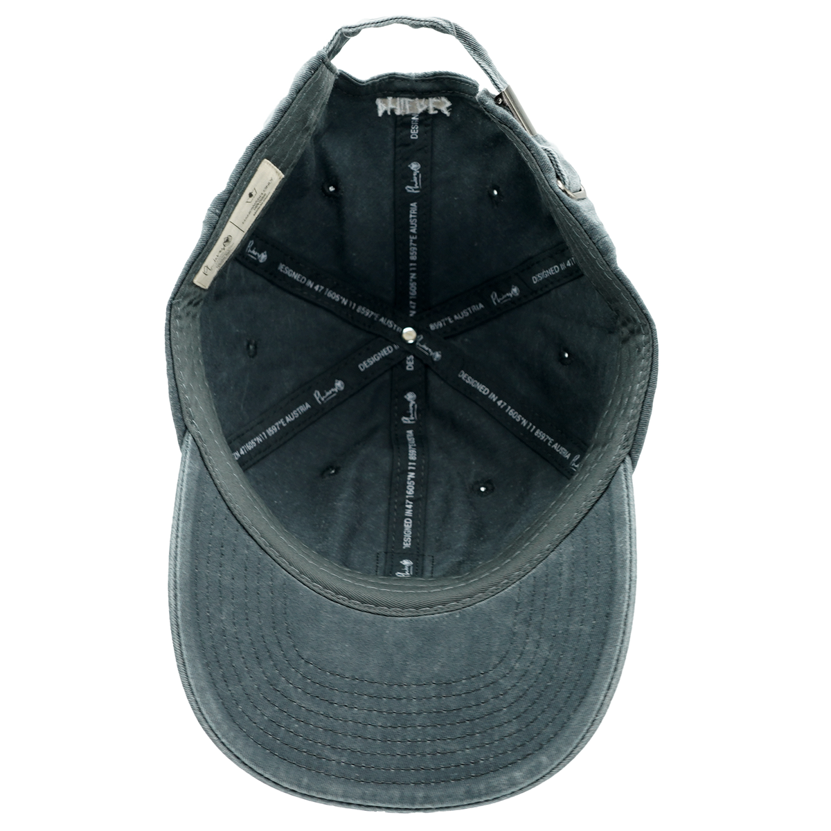 Phinysun - Phieres - Black Washed - Fitted Cap