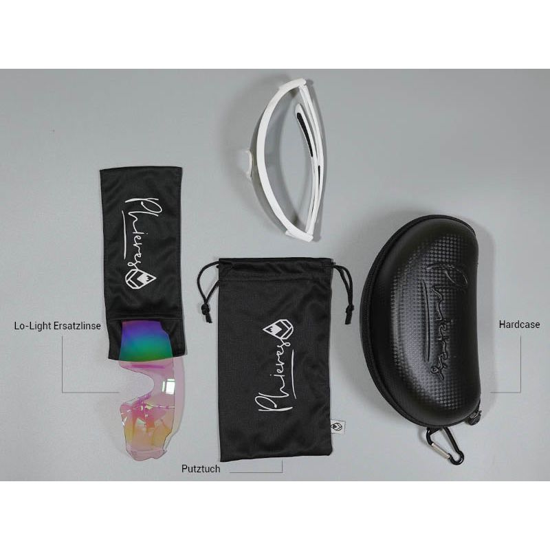 Samuraiph Sportsonnenbrille I Wht/Gold Matt White/Gold Bild 6