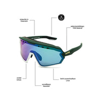 Sharkbiteph Ldt Sportsonnenbrille Matt Grn/Jade Green Bild 5