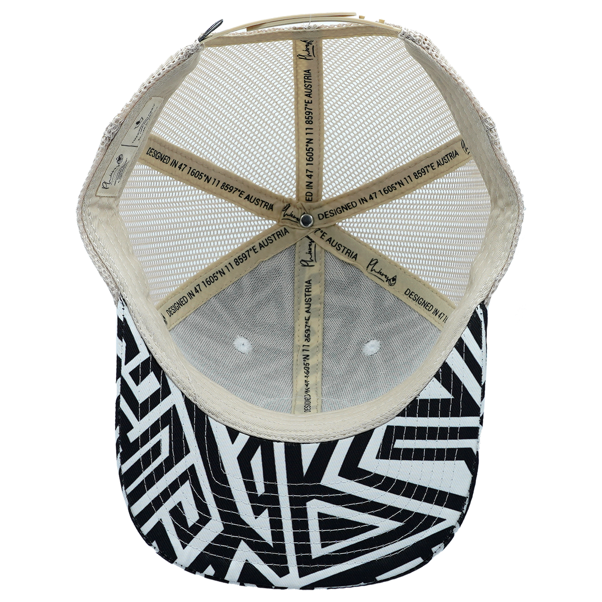 Phintage Trucker Kids Black White Bild 5