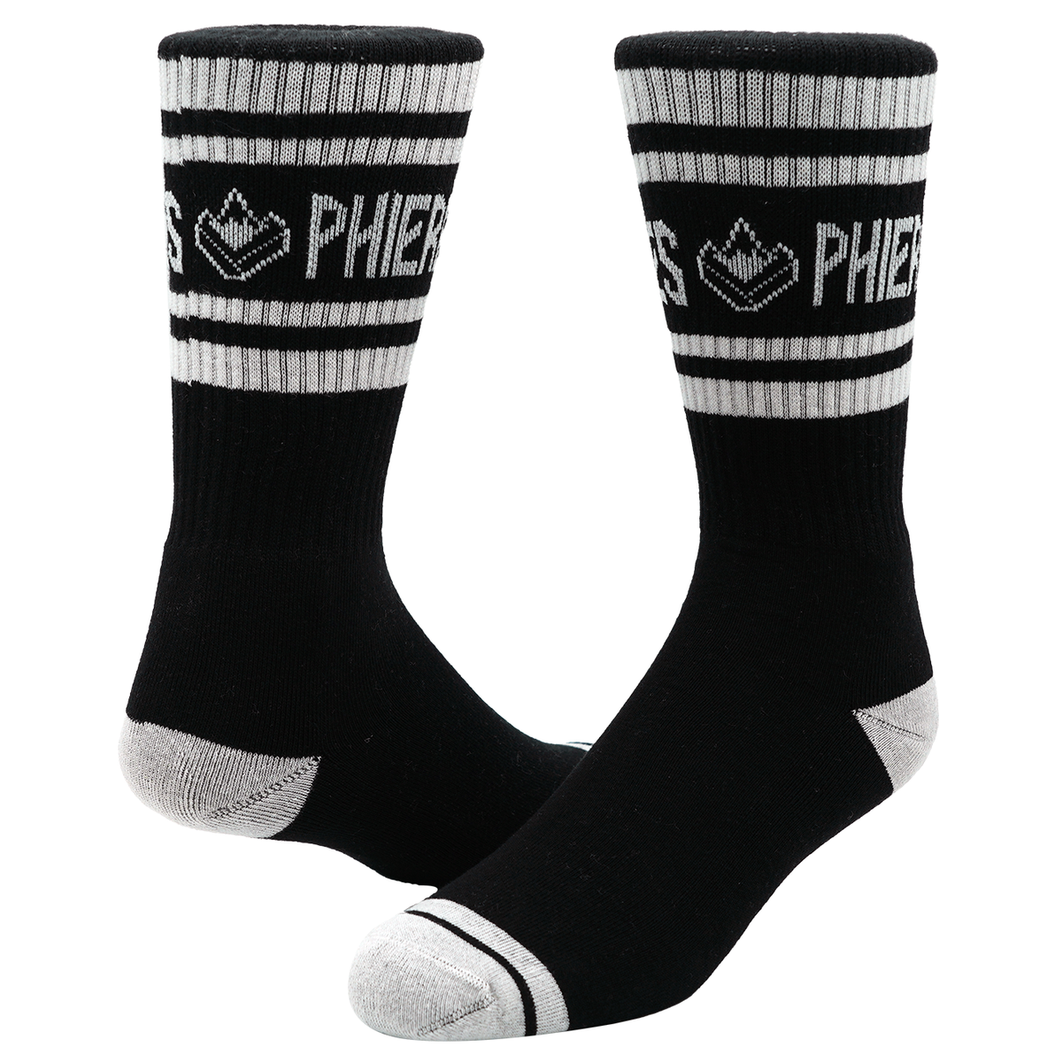 Douphle Socks 2 Pack White Black Bild 4