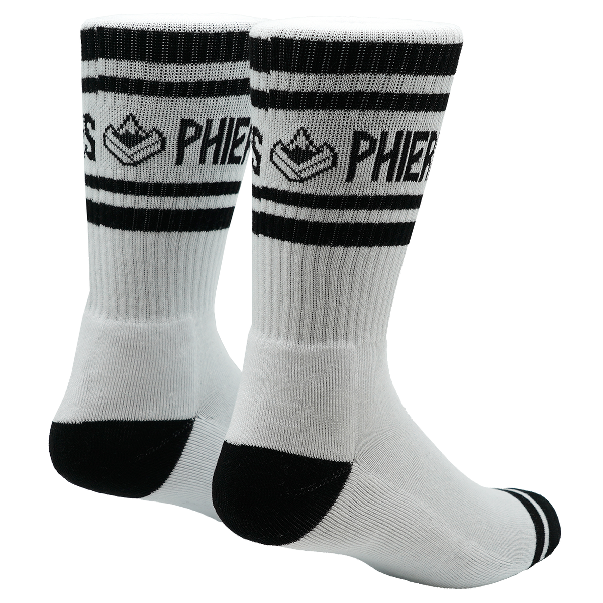 Douphle Socks 2 Pack White Black Bild 6