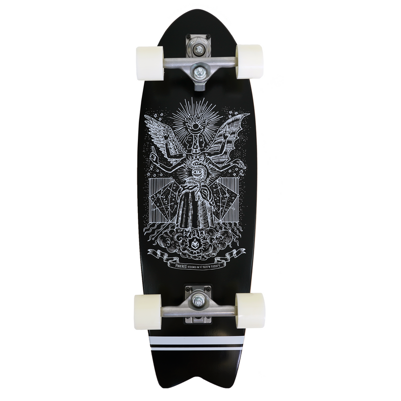 Divinityph Surfskate Complete Black Bild 1