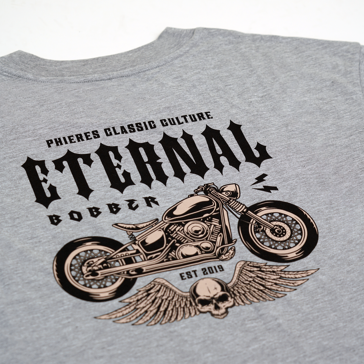Eternalph Tee Heather Grey Bild 5