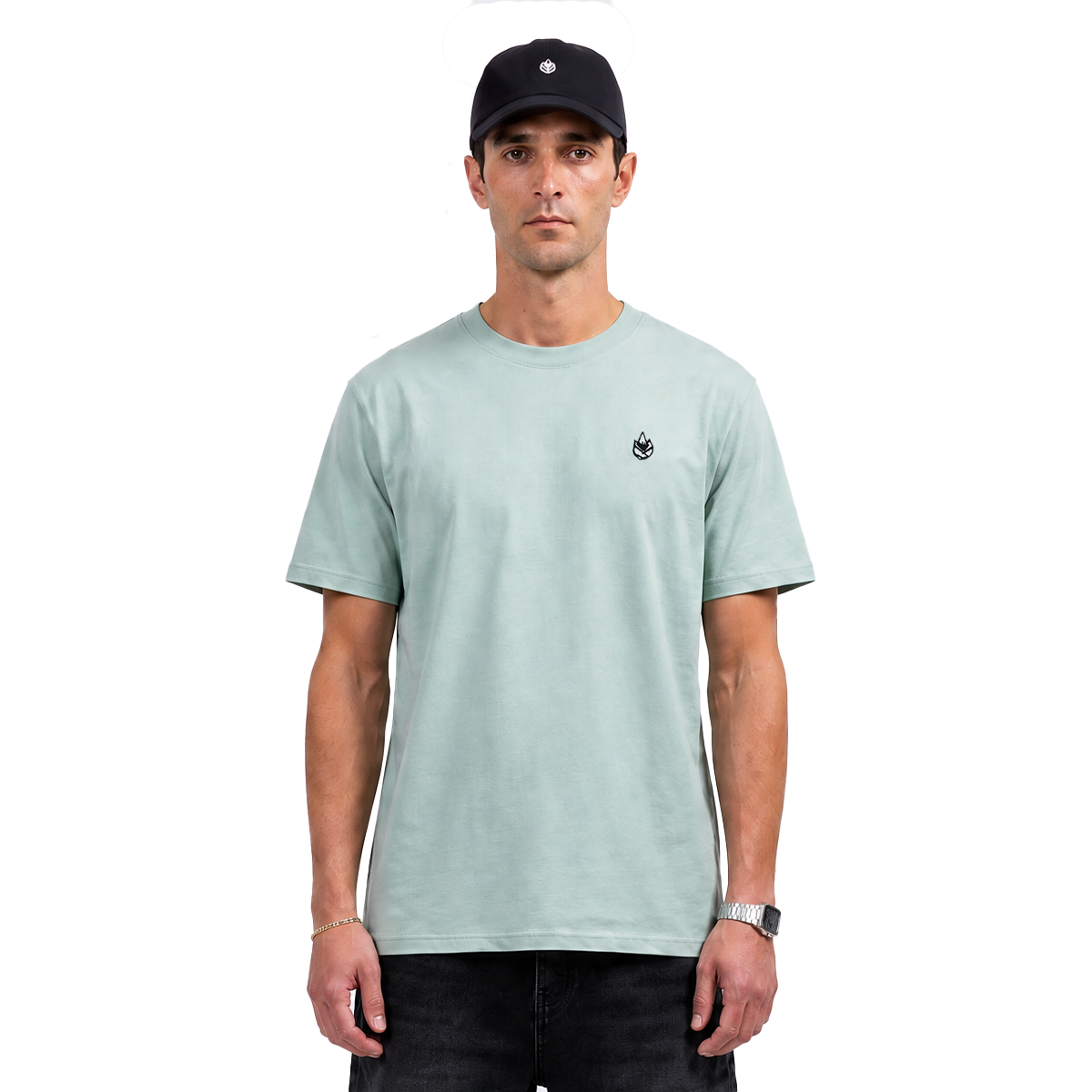 Lotuph Logo Tee Iceberg Green Bild 1