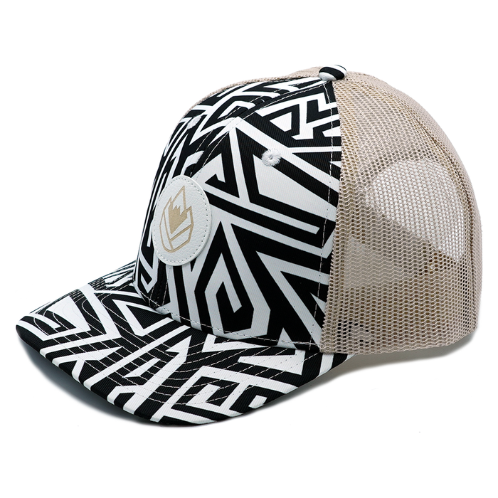 Phintage Trucker Kids Black White Bild 1