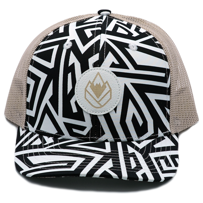 Phintage Trucker Kids Black White Bild 2