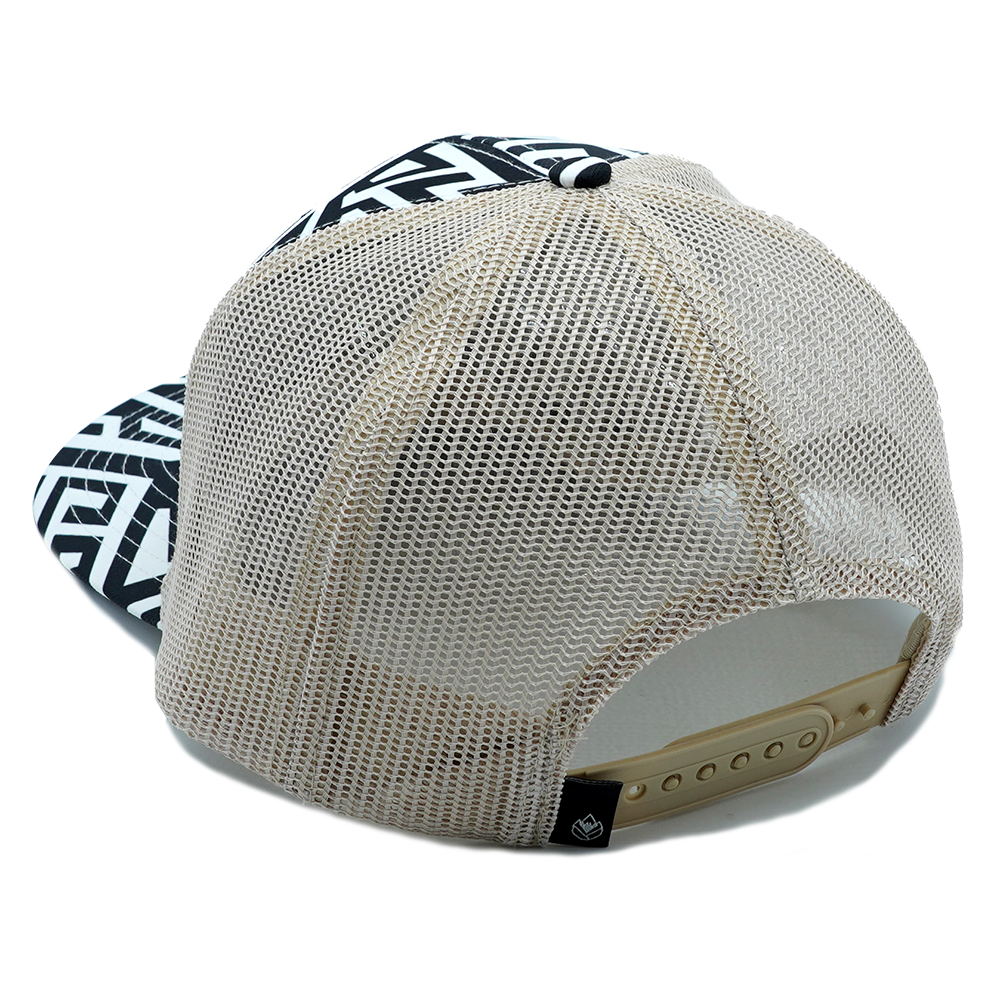 Phintage Trucker Youth Black White Bild 3