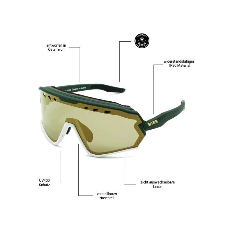 Sharkbiteph Ldt Matt Grn/K Gold Bild 5