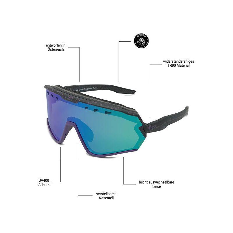 Sharkbiteph X Iriedaily Splatter MattBlk/Gre Bild 7