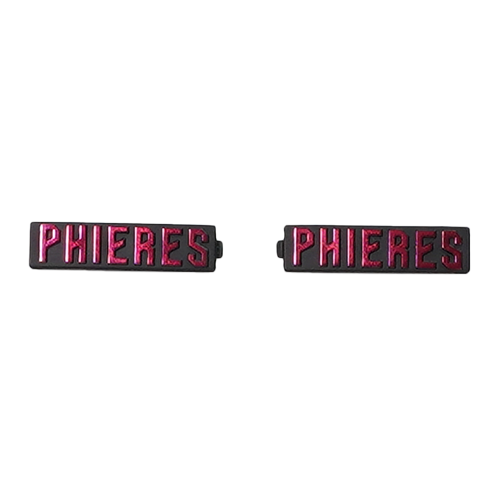 Sumatraph Logo-Plate Black Pink Bild 1