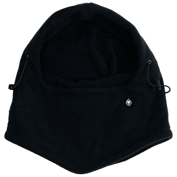 Phorealis Fleece Hood I Black Black Bild 1