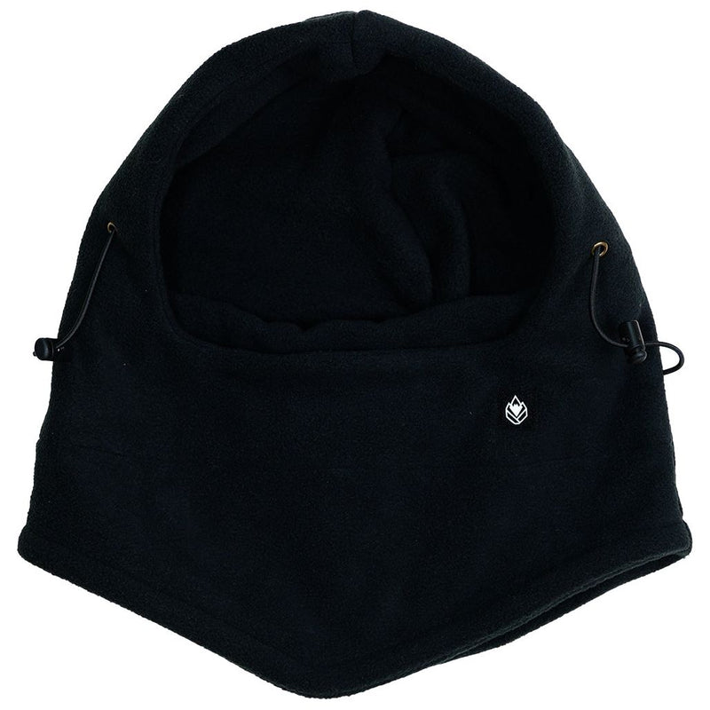 Phorealis Fleece Hood I Black Black Bild 1
