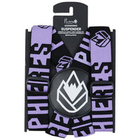 Dadspender Elastic Hosenträger Black Lav Frost Bild 1