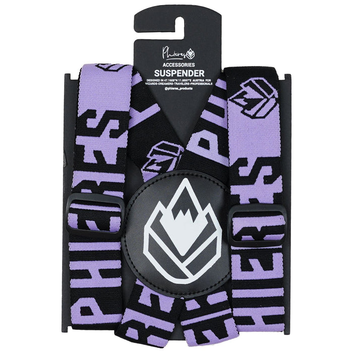 Dadspender Elastic Hosenträger Black Lav Frost Bild 1