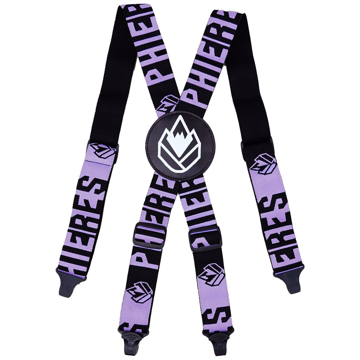 Dadspender Elastic Hosenträger Black Lav Frost Bild 3