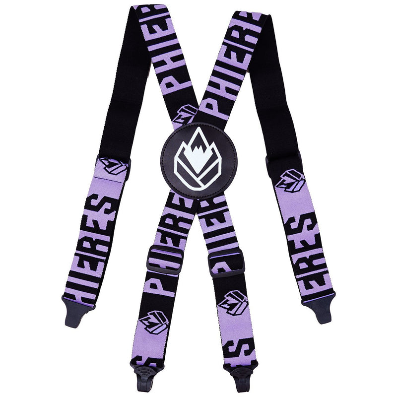 Dadspender Elastic Hosenträger Black Lav Frost Bild 3